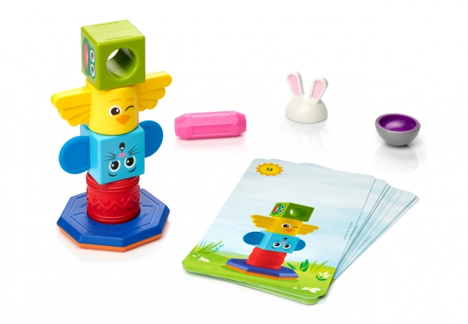 Magnetička građa SmartMax Moj prvi totem - 8 dijelova