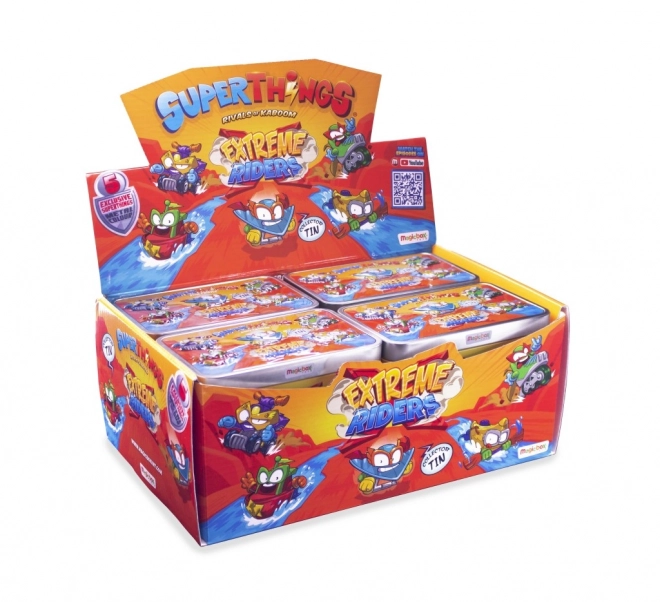 Superthings set figurica Extreme Riders u limenoj kutiji