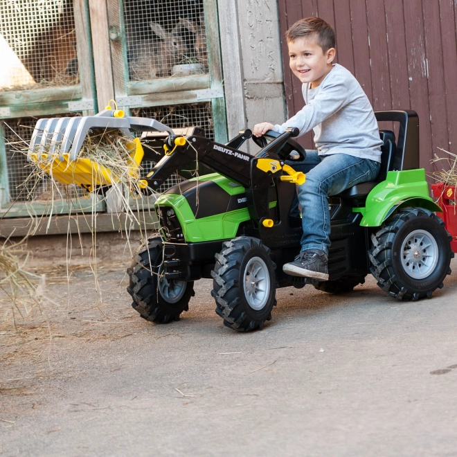 Lopata za traktor s rukohvatom za utovar drva