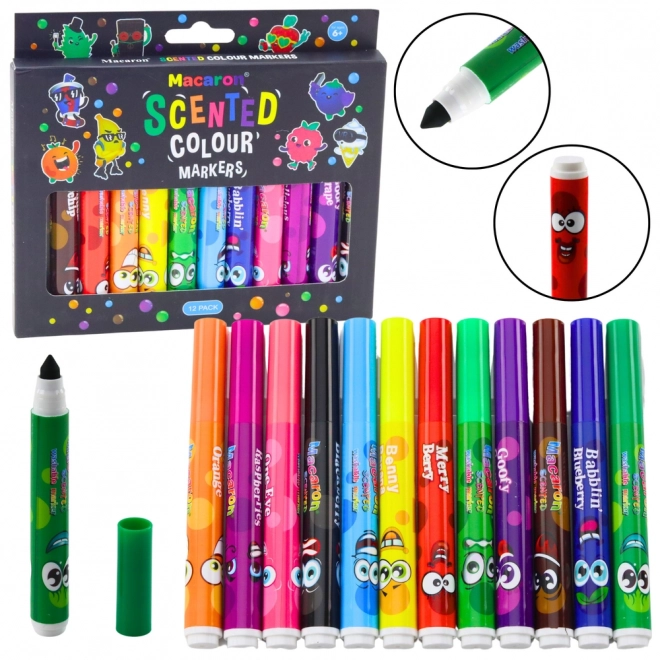 Set mirisnih šarenih flomastera