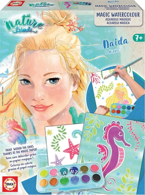 Educa Nature Friends čarobno slikanje vodom – kreativni set