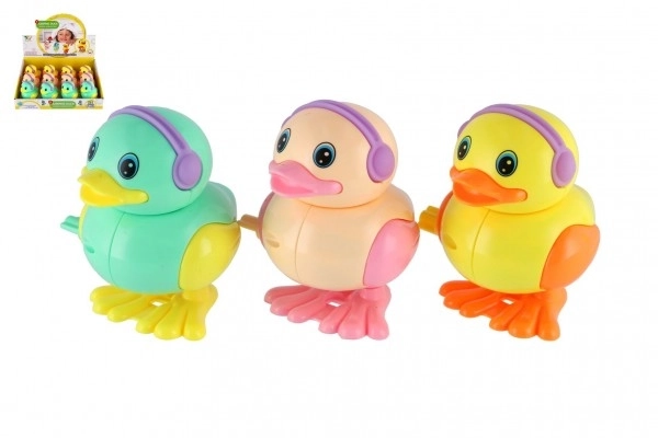 Skačuća plastična patkica na ključ