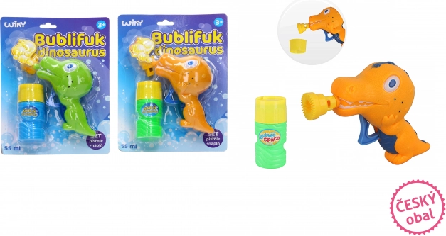 Puhač mjehurića u obliku dinosaura 55 ml – hrvatsko pakiranje