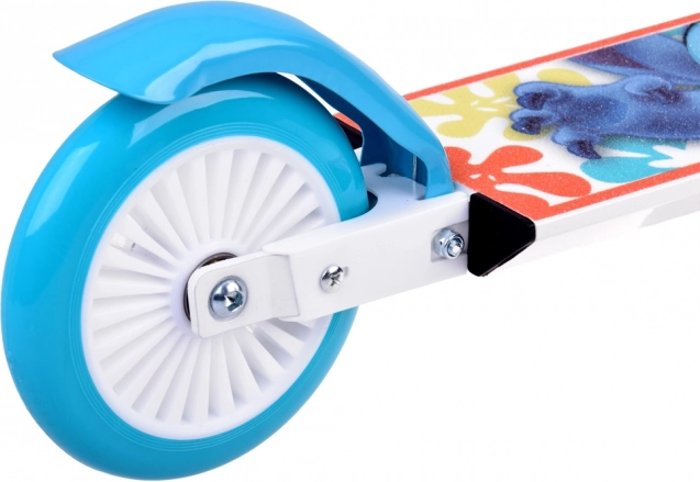 Sklopivi romobil Disney STITCH bijeli za djecu do 50 kg
