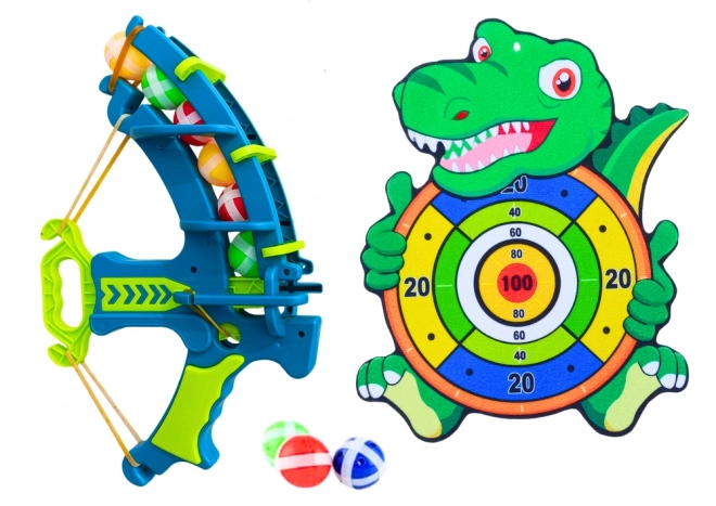 Set za streličarstvo s dinosaurima za djecu