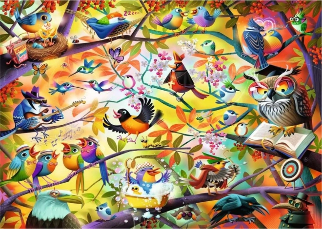 RAVENSBURGER Puzzle Zauzeti ptice 1000 komada