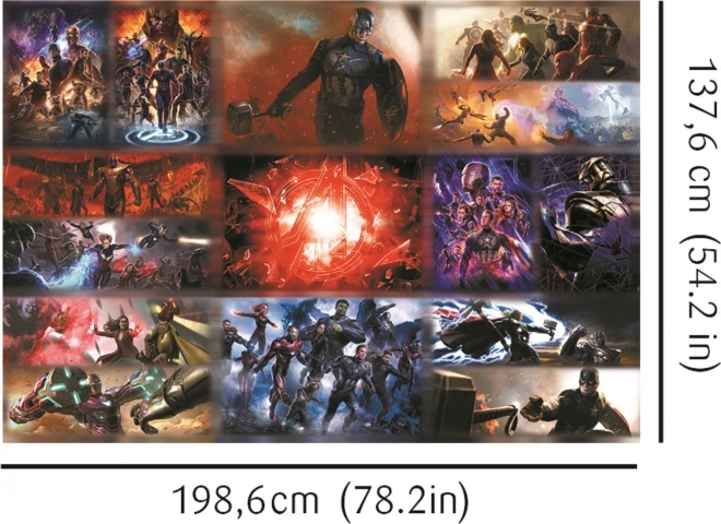 TREFL Puzzle UFT Marvel: Konačna zbirka 13500 dijelova