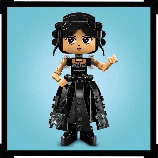 LEGO figurica Wednesday Addams