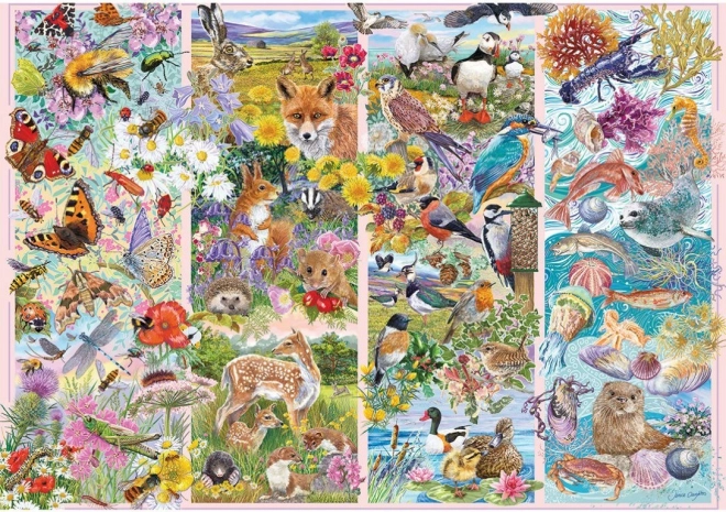 Puzzle Znatiželjna bića 500 dijelova