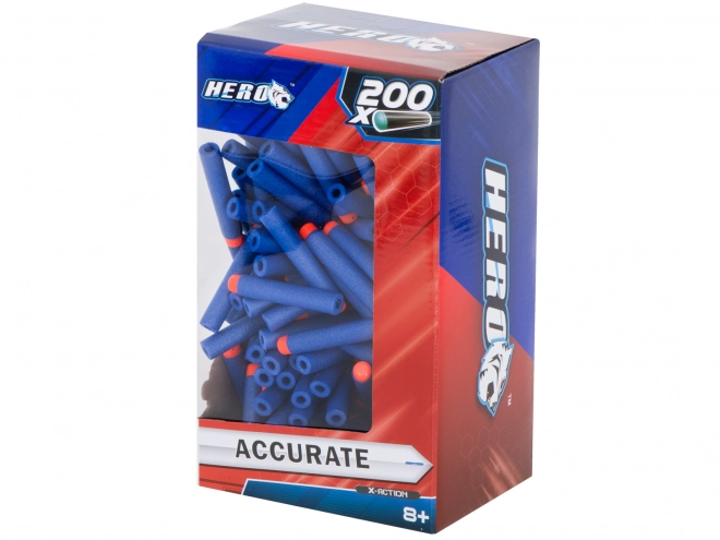 Zamjenske metke kompatibilni s NERF 7,2 cm KUTIJA 200 kom.