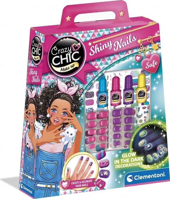 Crazy Chic Fluo Set za Nokte