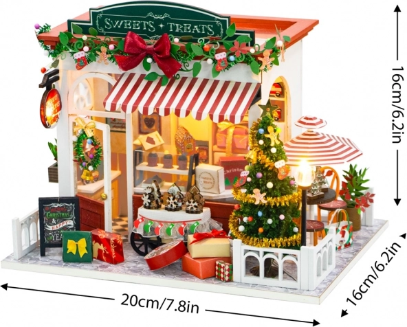 2Kids Toys minijatura kućice božićna slastičarna