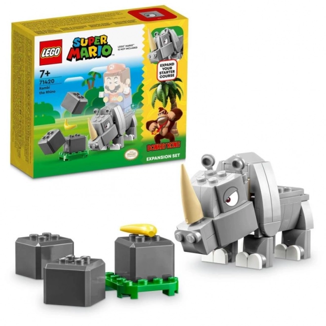 Nosorog Rambi - Prošireni set LEGO Super Mario