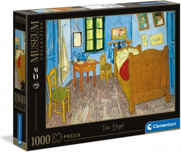 Puzzle 1000 dijelova Museum – Spavaonica u Arlesu Vincenta van Gogha (Clementoni)