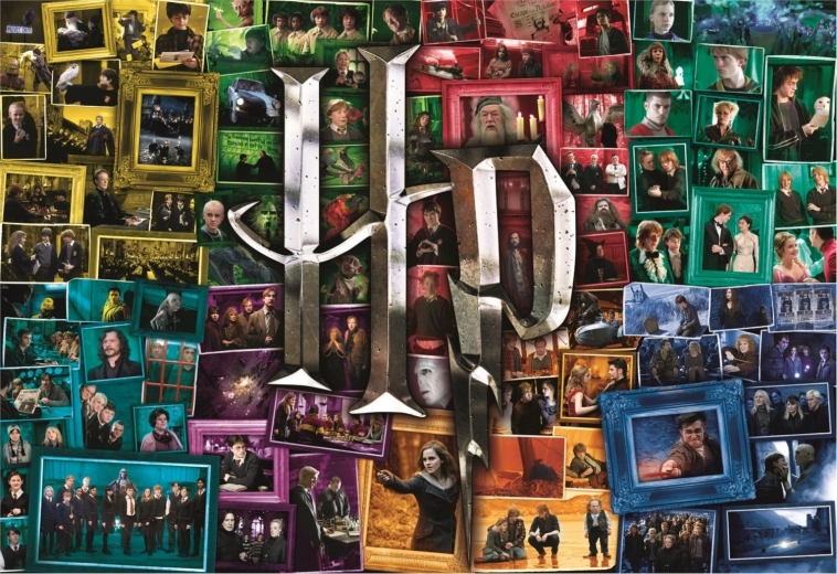 Puzzle od 1500 dijelova HARRY POTTER kroz filmove