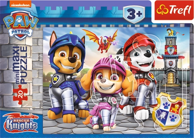 TREFL Puzzle Psići u ophodnji: Spasioci 20 dijelova