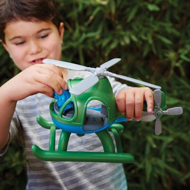 Helikopter Green Toys plava