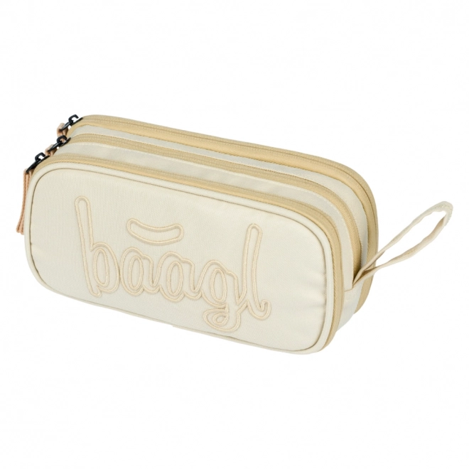 Studentski pernica Beige
