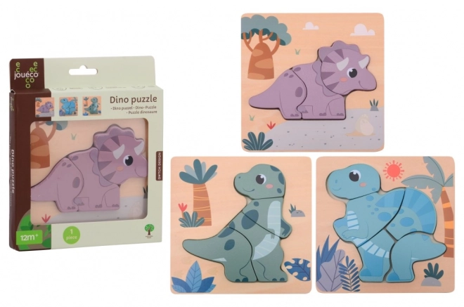 Drvena slagalica Dino Jouéco