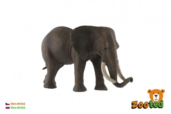 Afrički slon plastična figura 17 cm u vrećici