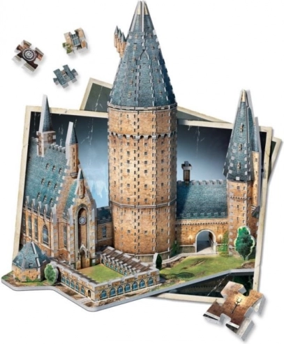 Detaljna Velika dvorana i hogwartske kule