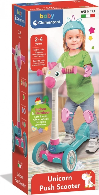 CLEMENTONI BABY Romobil Jednorog