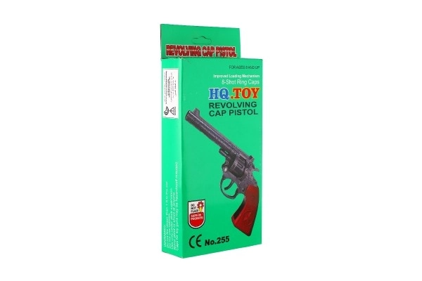 Plastični dječji revolver na kapsule, 8 metaka