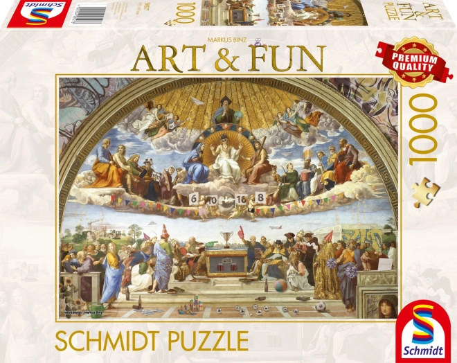 Puzzle Schmidt Art&Fun Rasprava o Sakramentu oltara 1000 dijelova