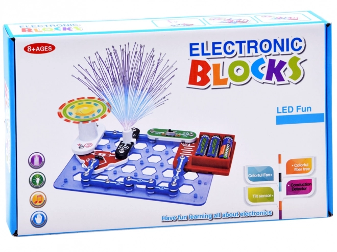 Edukativni svjetleći set za male elektronike
