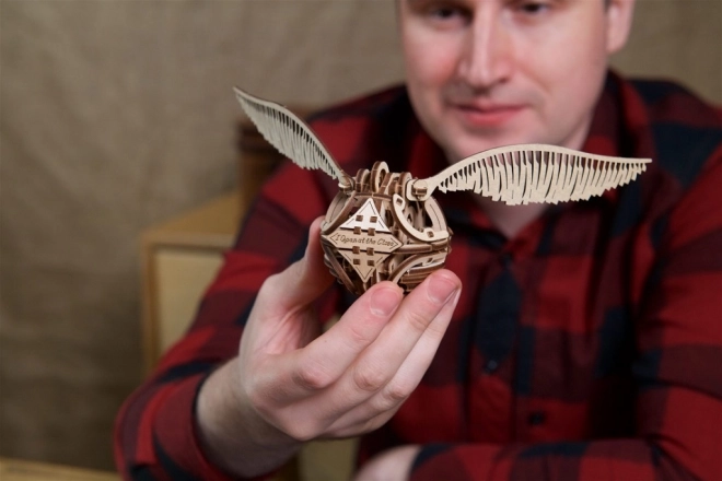 Ugears 3D drvene mehaničke slagalice Zlatna Zvrčka, Harry Potter