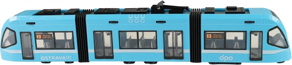Moderna tramvaja Ostrava plava 47 cm
