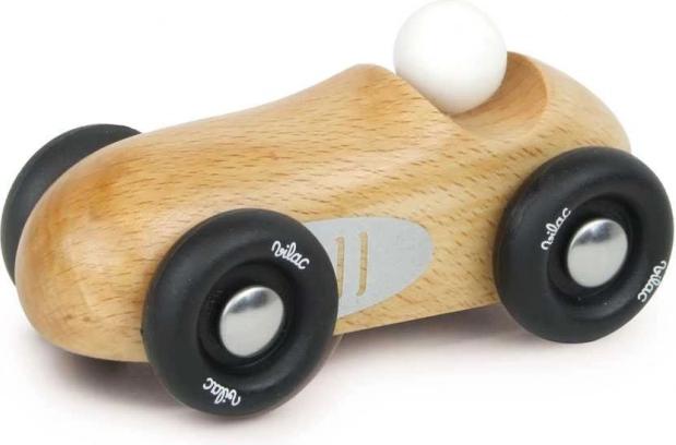 Vilac mini trkaći auto – prirodno drvo