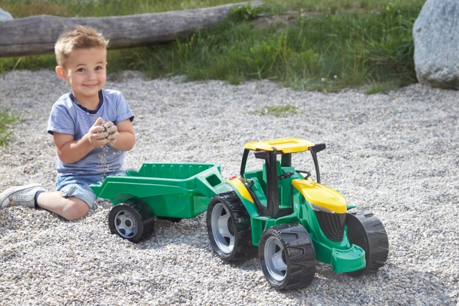 Lena traktor bez žlice i bagera s prikolicom