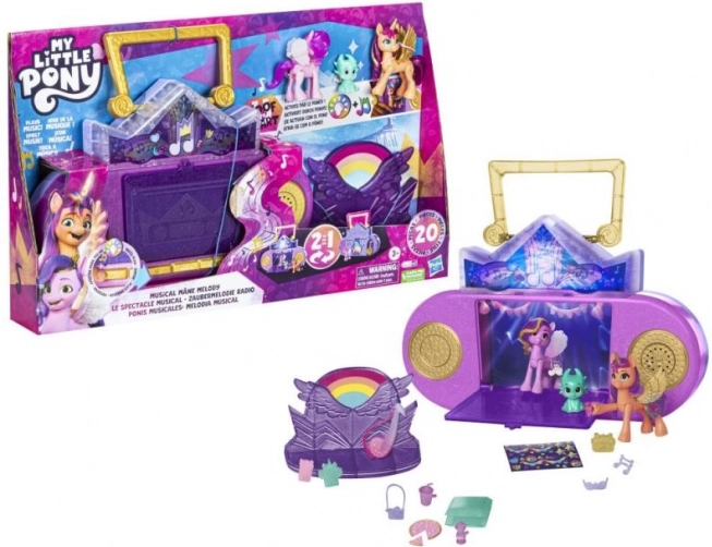 My Little Pony glazbeni set 2 u 1 s princezom Pipp