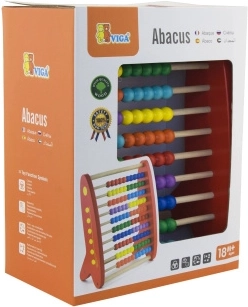 Drveno abakus brojalo Viga za djecu