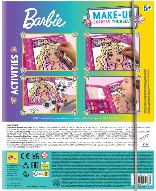 Knjiga Barbie make-up umjetnost