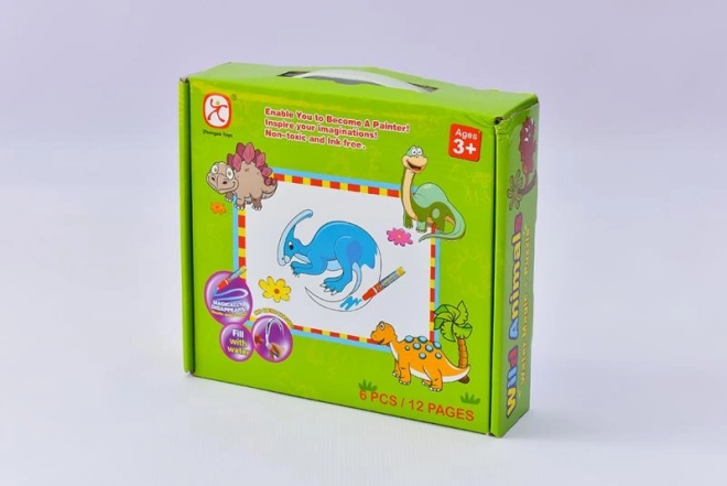 Mac Toys Puzzle Dinosauri s Vodenim Slikanjem