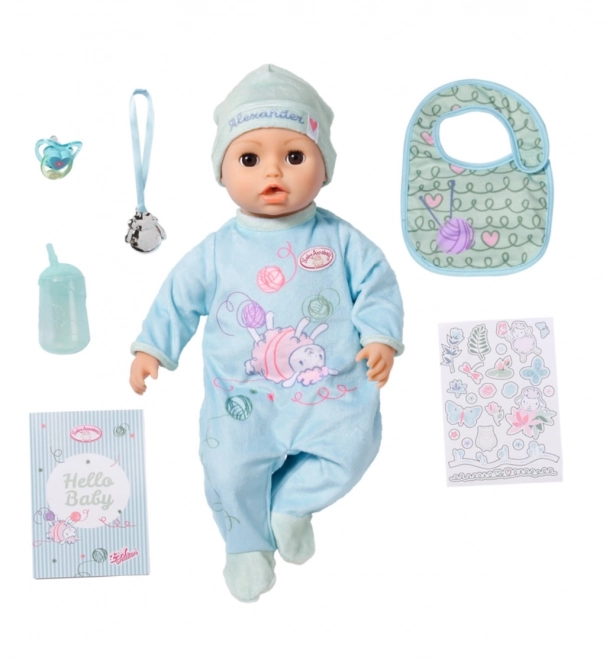 Baby Annabell Interaktivni Alexander, 43 cm