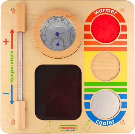 masterkidz zidna edukativna ploča – istraživanje temperature flex