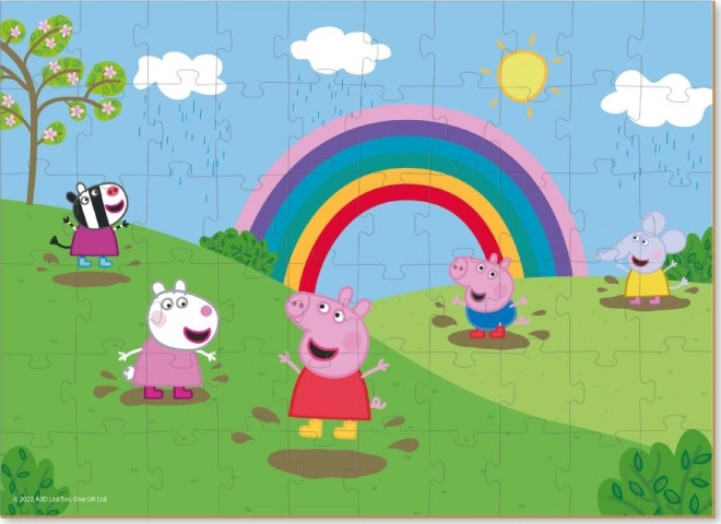 Puzzle Prase Peppa Duhovna radost