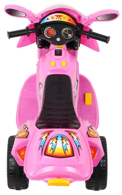 Električni motocikl BJX-088 tricikl + zvukovi + svjetla – Ružičasta