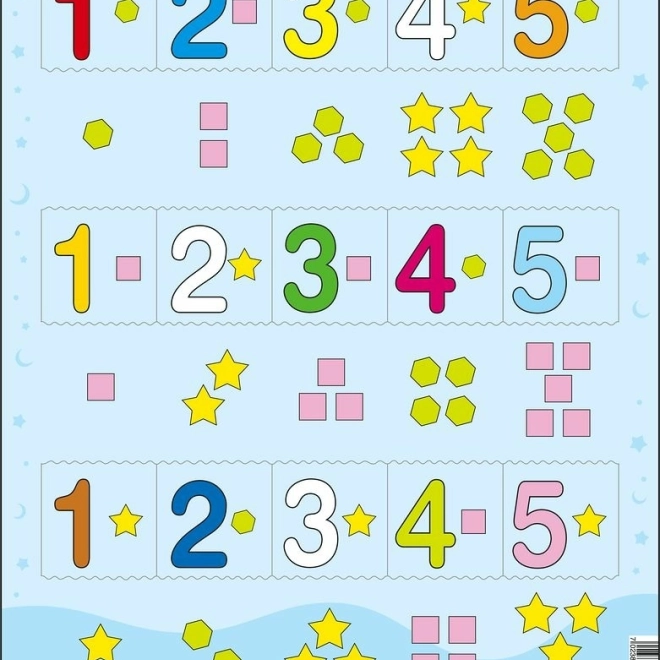 Larsen Edukativne Puzzle Brojanje do Pet