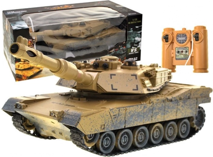 RC tenk M1A2 Abrams u pustinjskom maskiranju