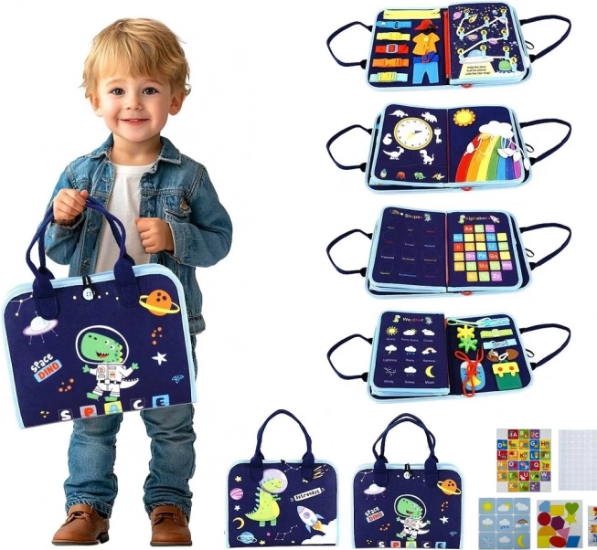 Senzorička busy knjiga svemir 2Kids Toys