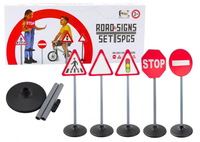 Set prometnih znakova za obuku 5 kom 70 cm
