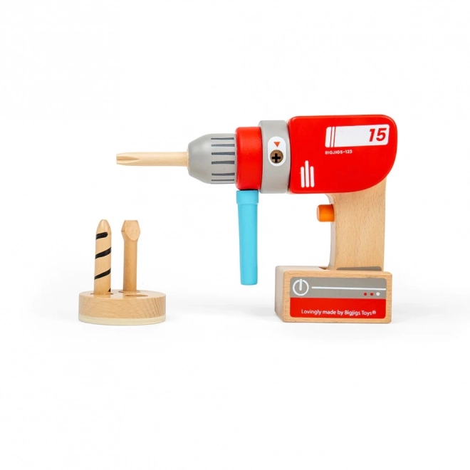 Bigjigs Toys Drvena bušilica