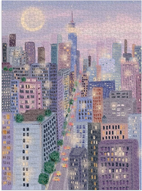 Puzzle Svjetla u gradu 1000 dijelova