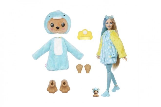 Panenka Barbie Cutie Reveal Lutka Medvjedić - Dupin