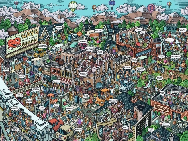 Ravensburger puzzle Djela dobrote 750 dijelova