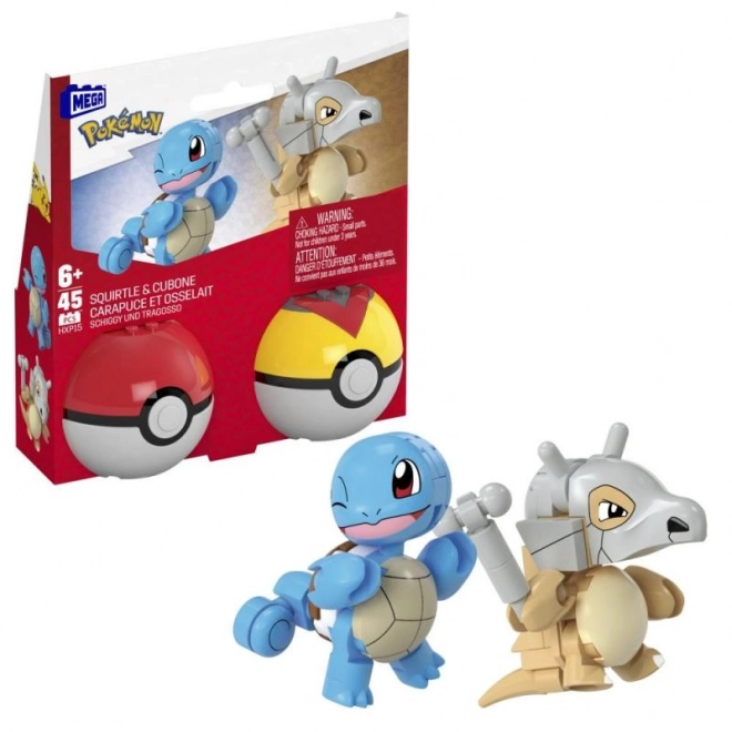 Konstrukcijska igra Mega Pokémon – Squirtle i Cubone
